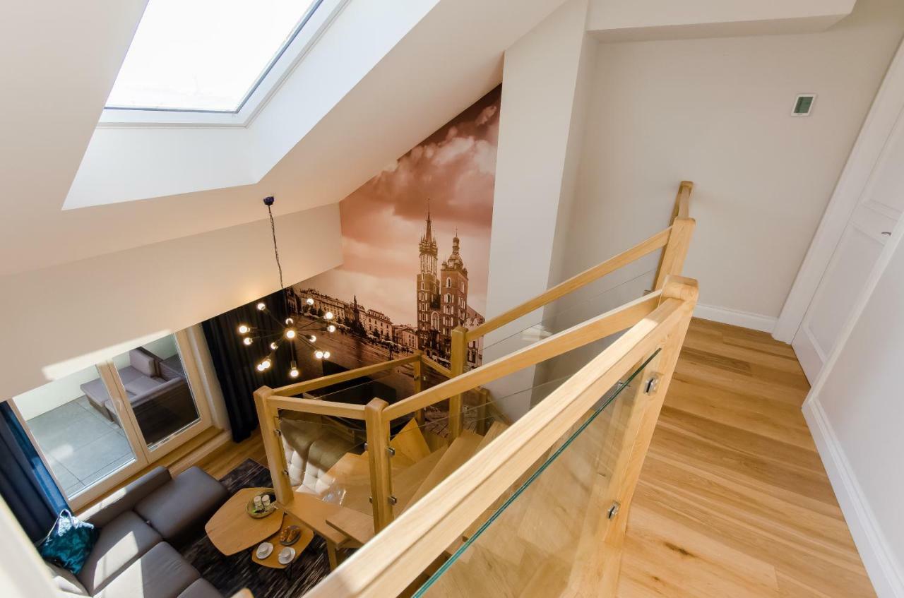 Kazimierz Penthouse With Private Terrace Apartman Krakkó Kültér fotó