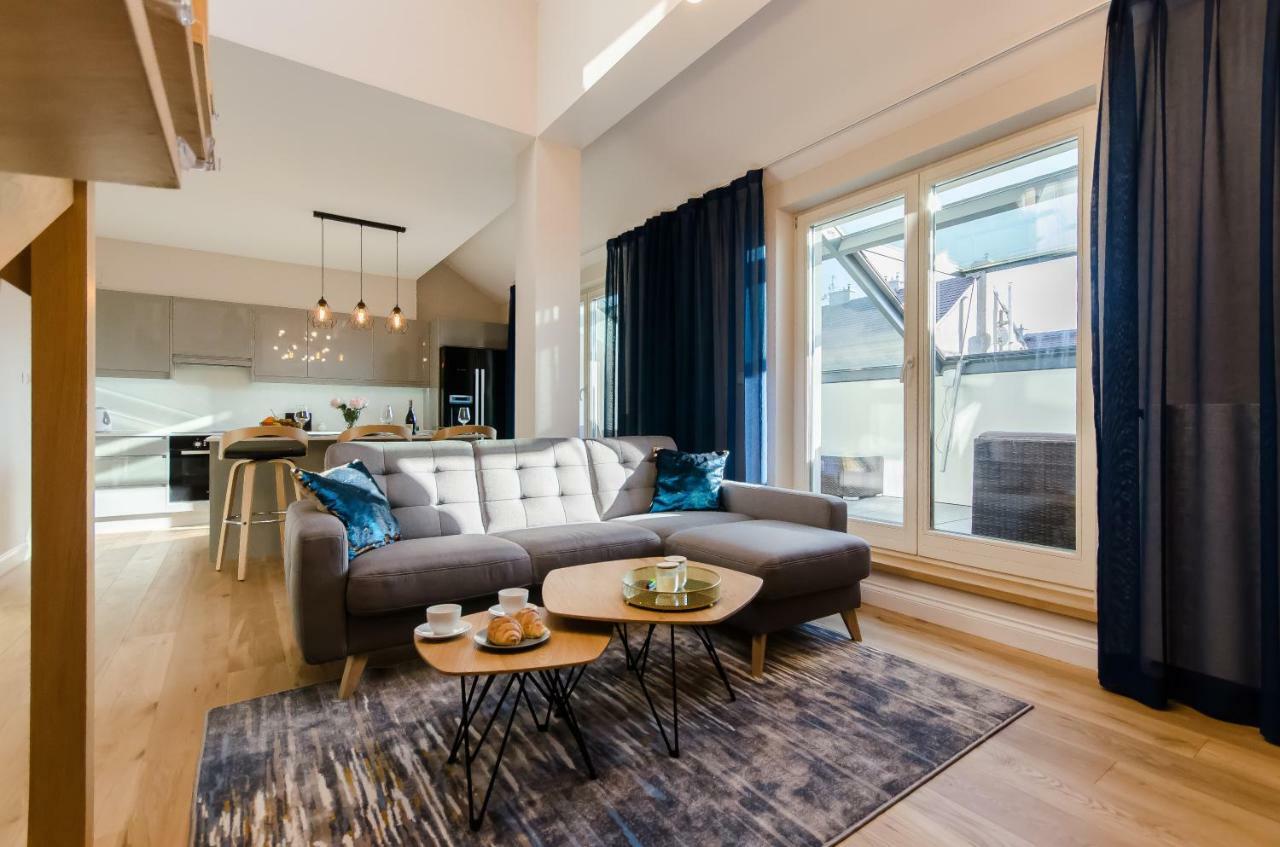 Kazimierz Penthouse With Private Terrace Apartman Krakkó Kültér fotó