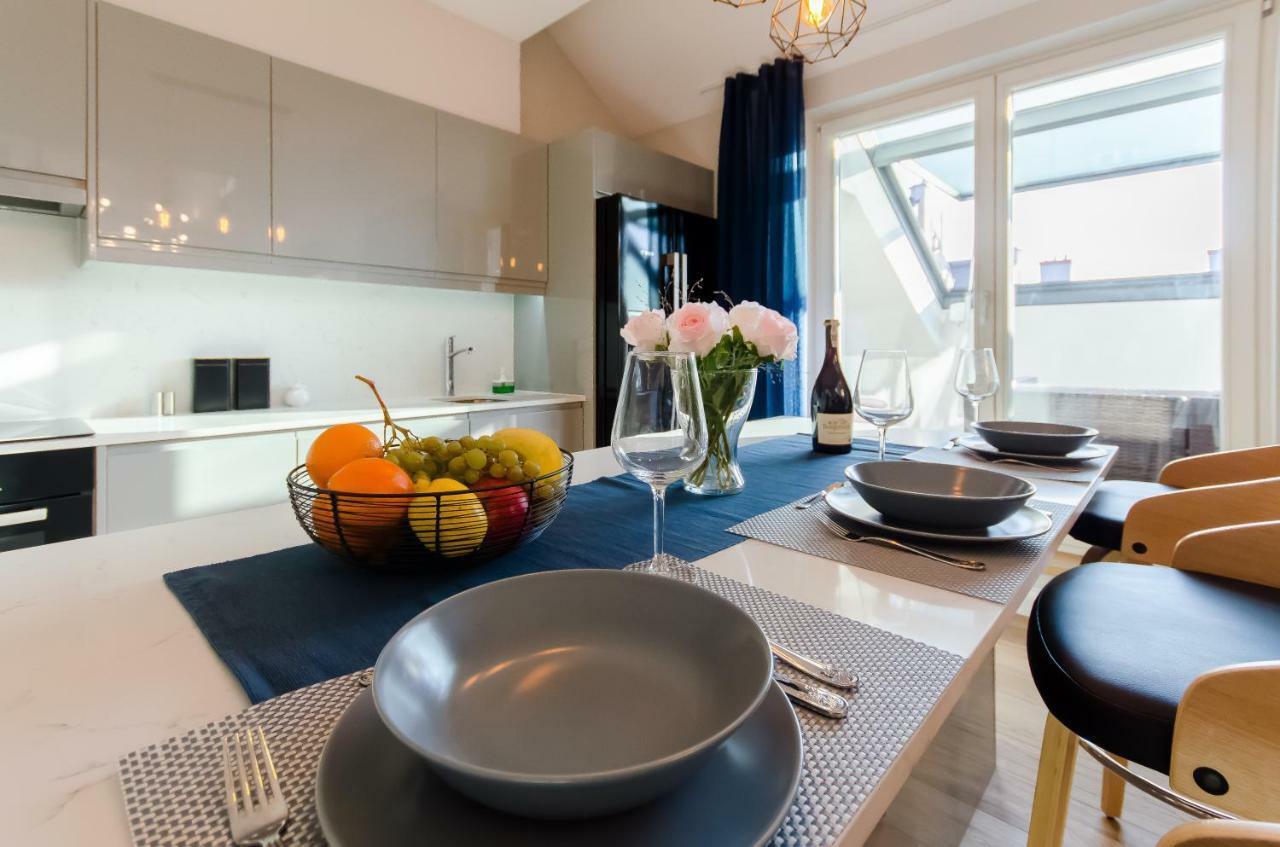 Kazimierz Penthouse With Private Terrace Apartman Krakkó Kültér fotó