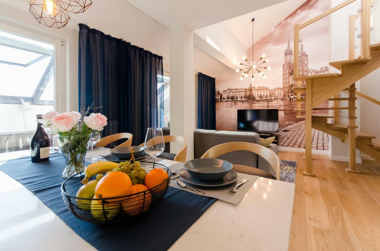 Kazimierz Penthouse With Private Terrace Apartman Krakkó Kültér fotó