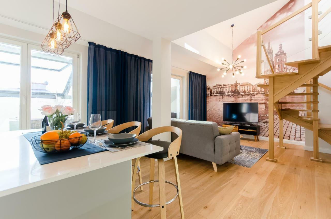 Kazimierz Penthouse With Private Terrace Apartman Krakkó Kültér fotó