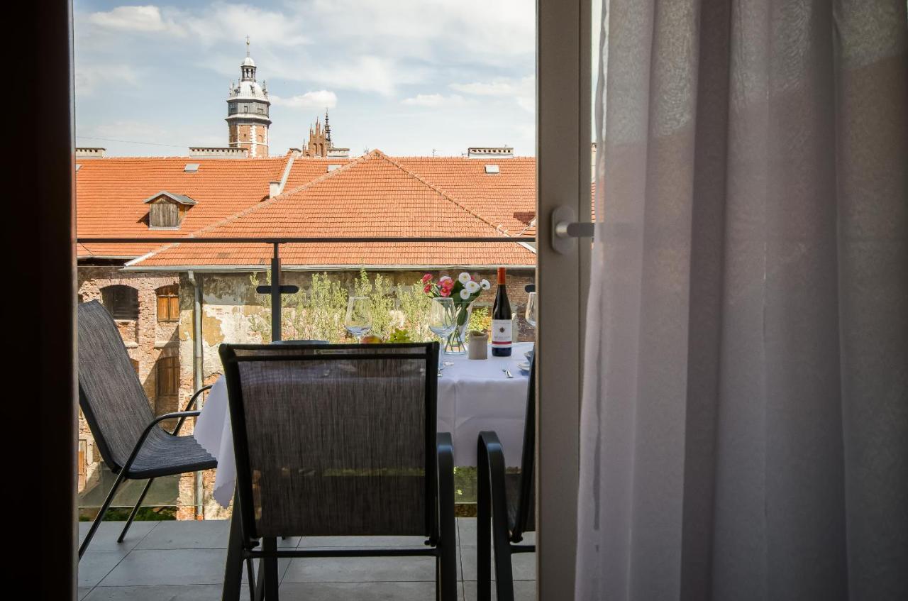 Kazimierz Penthouse With Private Terrace Apartman Krakkó Kültér fotó