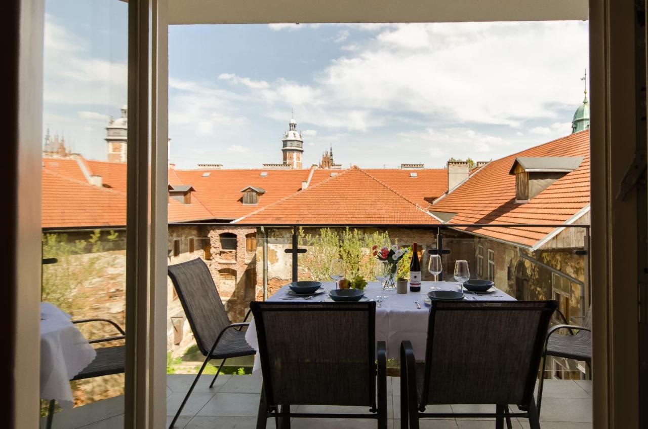 Kazimierz Penthouse With Private Terrace Apartman Krakkó Kültér fotó